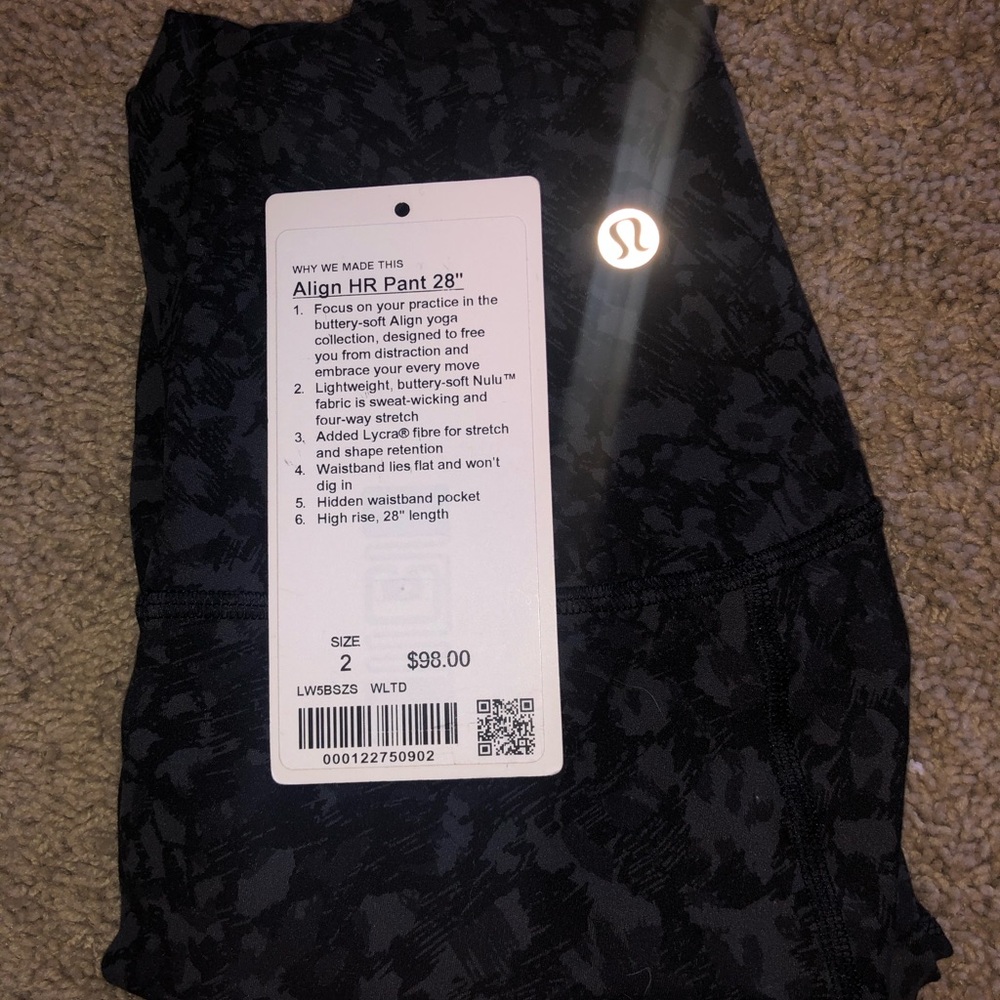 NWT Lululemon Align Leggings